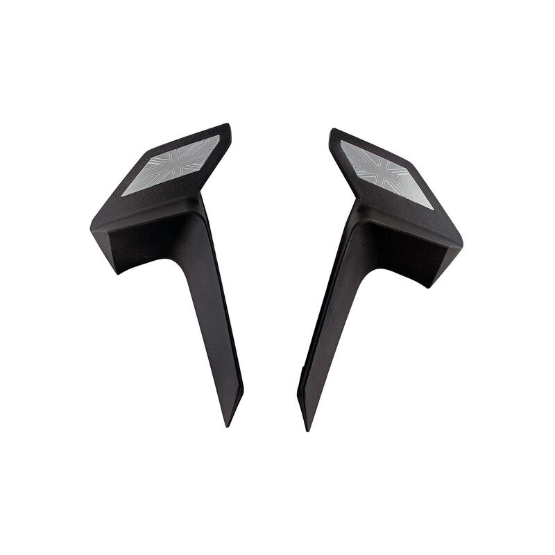 Deflettori Calore per Triumph Argento